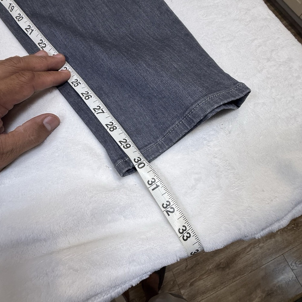Mavi Steve Athletic Fit Jeans Mens 34x30 Gray Stretch Denim Straight Leg - Picture 11 of 11
